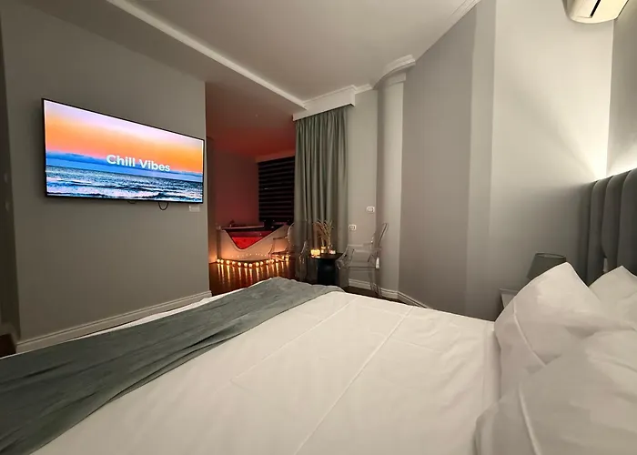 Apartment Lunarist Luxury Private Jacuzzi Blloku *